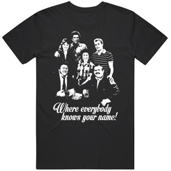 Cheers Where Everybody Knows Your Name Retro Tv Show retro T Shirt Cheers Where Everybody Knows Your Name Retro Tv Show retro T Shirt