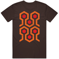 Overlook Hotel Carpet Pattern The Shining Movie retro T Shirt