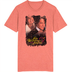 Four Weddings And A Funeral 90s Movie Poster Vintage Grunge retro T Shirt
