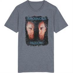 Face Off 90s Movie Poster Vintage Grunge retro T Shirt