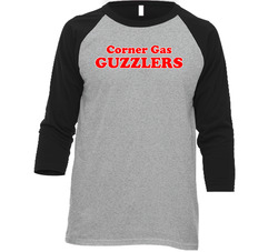 Corner Gas Guzzlers Canadian Tv Show Raglan Raglan 3/4 Sleeve retro Raglan 3/4 Sleeve Shirt