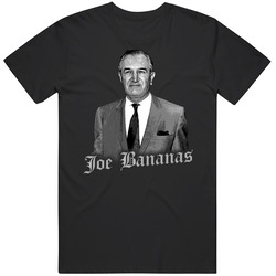 Joe Bananas Joseph Bonanno New York Mobster retro T Shirt