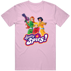 Totally Spies Characters Cartoon Tv Show retro T Shirt