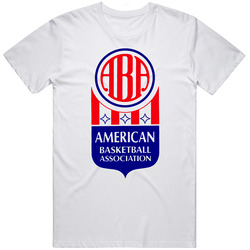Aba American Basketball Association Sports Fan Logo retro T Shirt