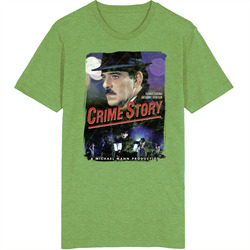 Crime Story 80s Tv Series Show Worn Look Vintage Unisex retro T Shirt
