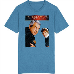 Father Dowling Investigates 80s Tv Series Show Worn Look Vintage Unisex retro T Shirt
