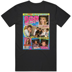 Bop Teen Magazine Cover Vintage June 1989 Issue retro T Shirt