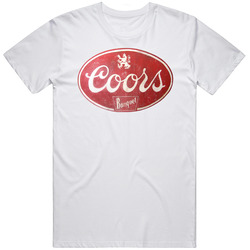 Coors Banquet Vintage Distressed Look Sign Beer Lovers retro T Shirt