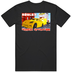 Roblox Vehicle Simulator Video Game Gamer retro T Shirt