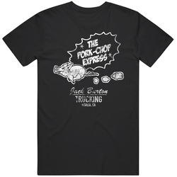 The Pork Chop Express Jack Burton Trucking Big Trouble In Little China 80s Action Movie Fan Worn Look retro T Shirt