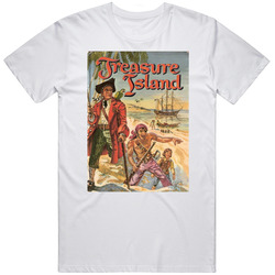 Treasure Island Classic Children's Storybook Cover retro T Shirt