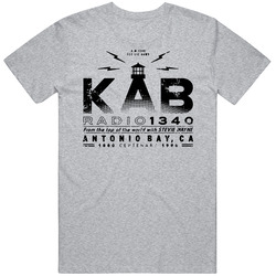 Kab Radio Antonio Bay The Fog Inspired retro T Shirt