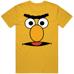 Sesame Street Bert Big Face Kids Tv Educational Tv Show retro T Shirt Sesame Street Bert Big Face Kids Tv Educational Tv Show retro T Shirt