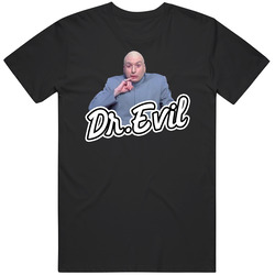 Dr Evil Best Movie Character retro T Shirt