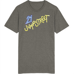 21 Jump Street 80s Comedy Tv Series Worn Look Vintage Unisex retro T Shirt