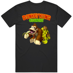 Donkey Kong Country Bananas Kids Tv Show Cartoon retro T Shirt Donkey Kong Country Bananas Kids Tv Show Cartoon retro T Shirt