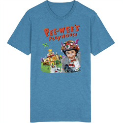 Pee-wee's Playhouse 80s Tv Series Show Worn Look Vintage Unisex retro T Shirt Pee-wee's Playhouse 80s Tv Series Show Worn Look Vintage Unisex retro T Shirt