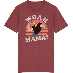 Johnny Bravo Woah Mama Retro Cartoon retro T Shirt Johnny Bravo Woah Mama Retro Cartoon retro T Shirt