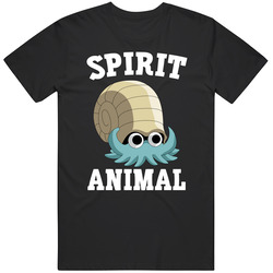 Omanyte Is My Spirit Animal Cool retro T Shirt