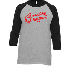 Laurel Canyon Lucifer Ella Tv retro Raglan 3/4 Sleeve Shirt