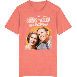 Th George Burns Gracie Allen Show Retro 50s Tv Show Poster Vintage Unisex retro T Shirt