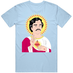 Pablo Escobar Jesus Parody Funny retro T Shirt