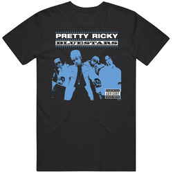 Pretty Ricky Bluestars retro T Shirt