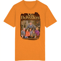 Mr. Belvedere 80s Tv Series Show Worn Look Vintage Unisex retro T Shirt