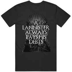 A Lannister Always Pays His Debts Game Of Thrones retro T Shirt