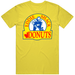 Eddie Shack Donuts Canadian Hockey retro T Shirt