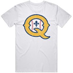 Quebec Capitales Q Canadian American Retro Pro Baseball retro T Shirt