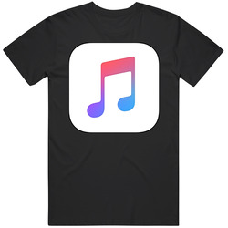 Apple Music Mobile App Icon Logo retro T Shirt
