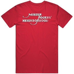 Mister Roger's Neighborhood 70s 80s Kids Tv Show Worn Look retro T Shirt