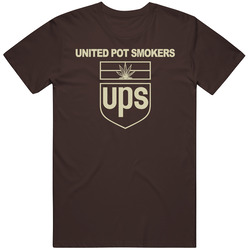 Ups Parody United Pot Smokers Fun Slc Punk Popular Movie retro T Shirt