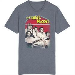 The Real Mccoys Retro 50s Tv Show Poster Vintage Unisex retro T Shirt The Real Mccoys Retro 50s Tv Show Poster Vintage Unisex retro T Shirt