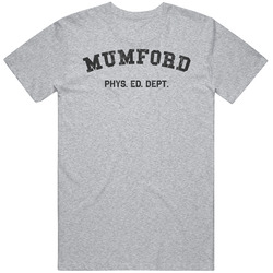Mumford Phys Ed Department Beverley Hills Cop retro T Shirt