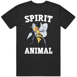 Beedrill Is My Spirit Animal Cool retro T Shirt