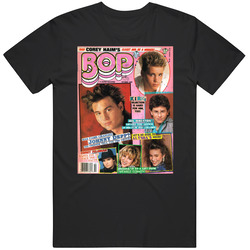 Bop Teen Magazine Cover Vintage October 1988 Issue retro T Shirt