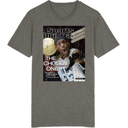 Lebron James The Chosen One Sports Illustrated Retro Distressed Cover retro T Shirt