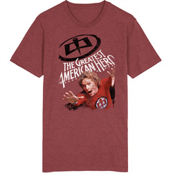 The Greatest American Hero 80s Tv Series Show Worn Look Vintage Unisex retro T Shirt