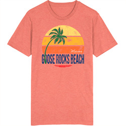 Goose Rocks Beach Maine Vintage Grunge Travel retro T Shirt