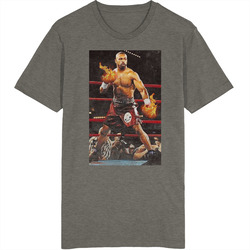Roy Jones Jr Flaming Gloves Vintage Boxing retro T Shirt