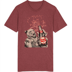 Dr Pepper Vintage Clown Ad Soda Lovers retro T Shirt
