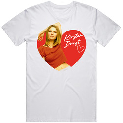 Kirsten Dunst 90s Movie Tv Stars Heartthrob Fan retro T Shirt