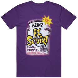 Funky Purple Ketchup 90s Foods retro T Shirt