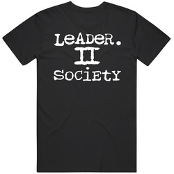 Leader To Society Lebron James Menace Basketball Fan retro T Shirt