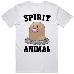 Diglett Is My Spirit Animal retro T Shirt Diglett Is My Spirit Animal retro T Shirt