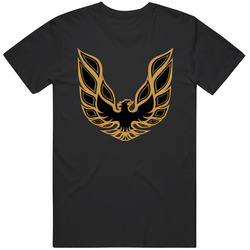 Trans Am Firebird Gold Hood Decal Muscle Car Lovers retro T Shirt