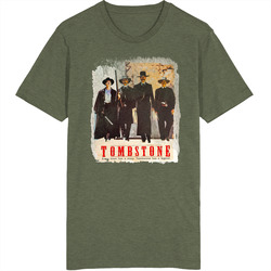 Tombstone 90s Movie Poster Vintage Grunge retro T Shirt