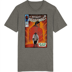 The Notorious Biggie Smalls Life After Death Comic Book Cover Worn Look Vintage Unisex retro T Shirt